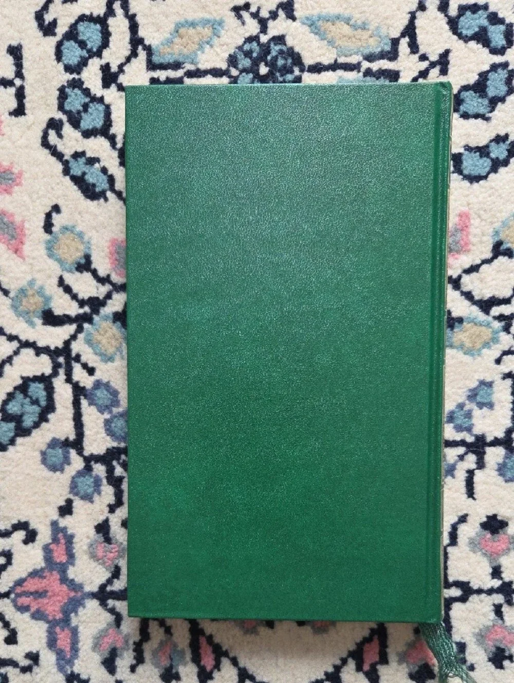 Livre Vintage Fables de La Fontaine Édition Reliée Or & Vert - Picture 2 of 6